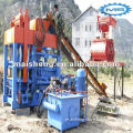 Cement brick making machine